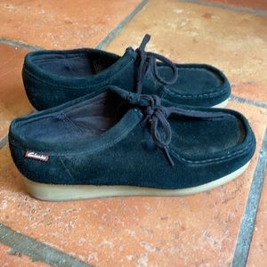 Clarks Black Padmora Loafer in Womens